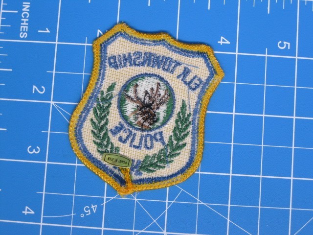 Elk Township New Jersey Police patch-small