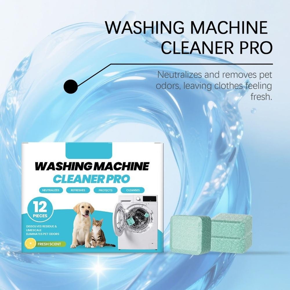 Washing Machine Cleaner Pro Deep Cleaning Tablets Efficient SOG