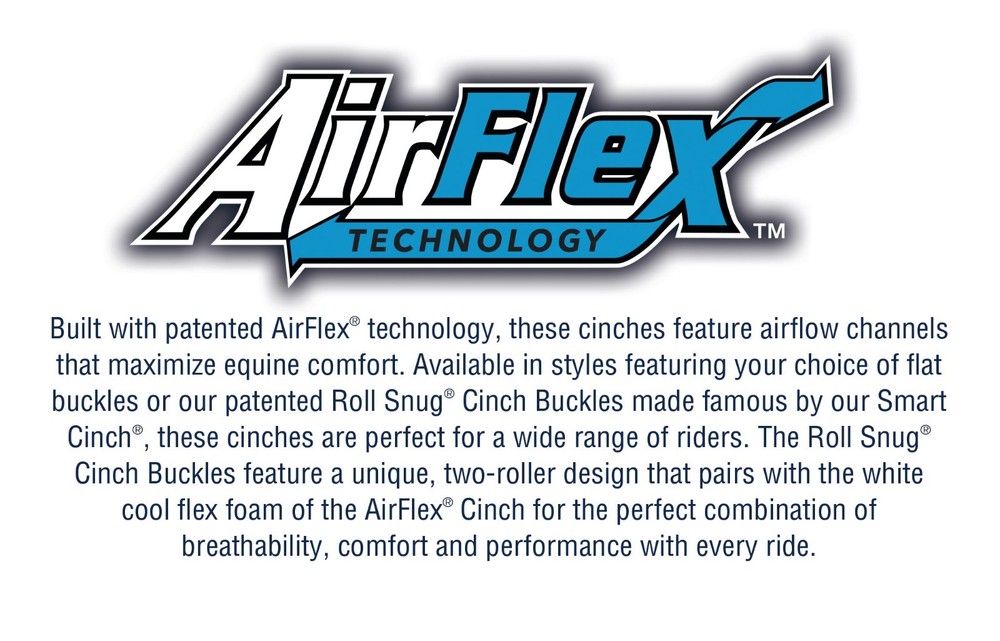 Weaver Leather, AirFlex Cinch with Flat Buckles