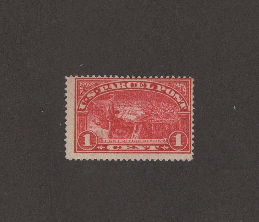 Scott Q1 - Parcel Post. Single. MNH. OG.    #02 Q1