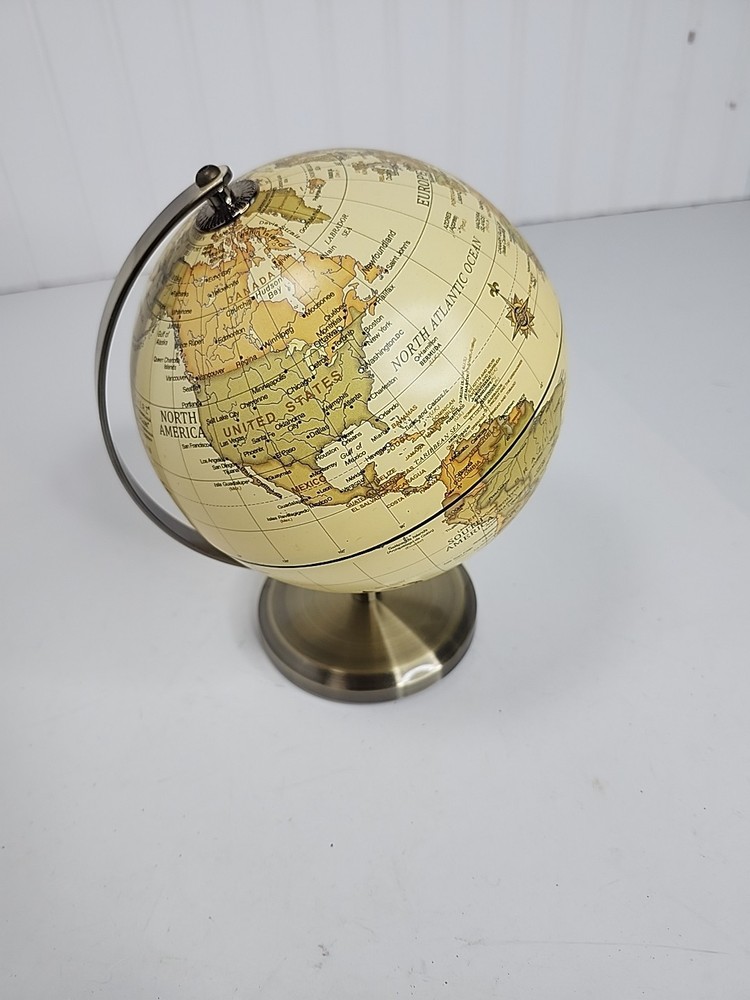Table Top World Globe Decorative Desk Decor Tabletop Display