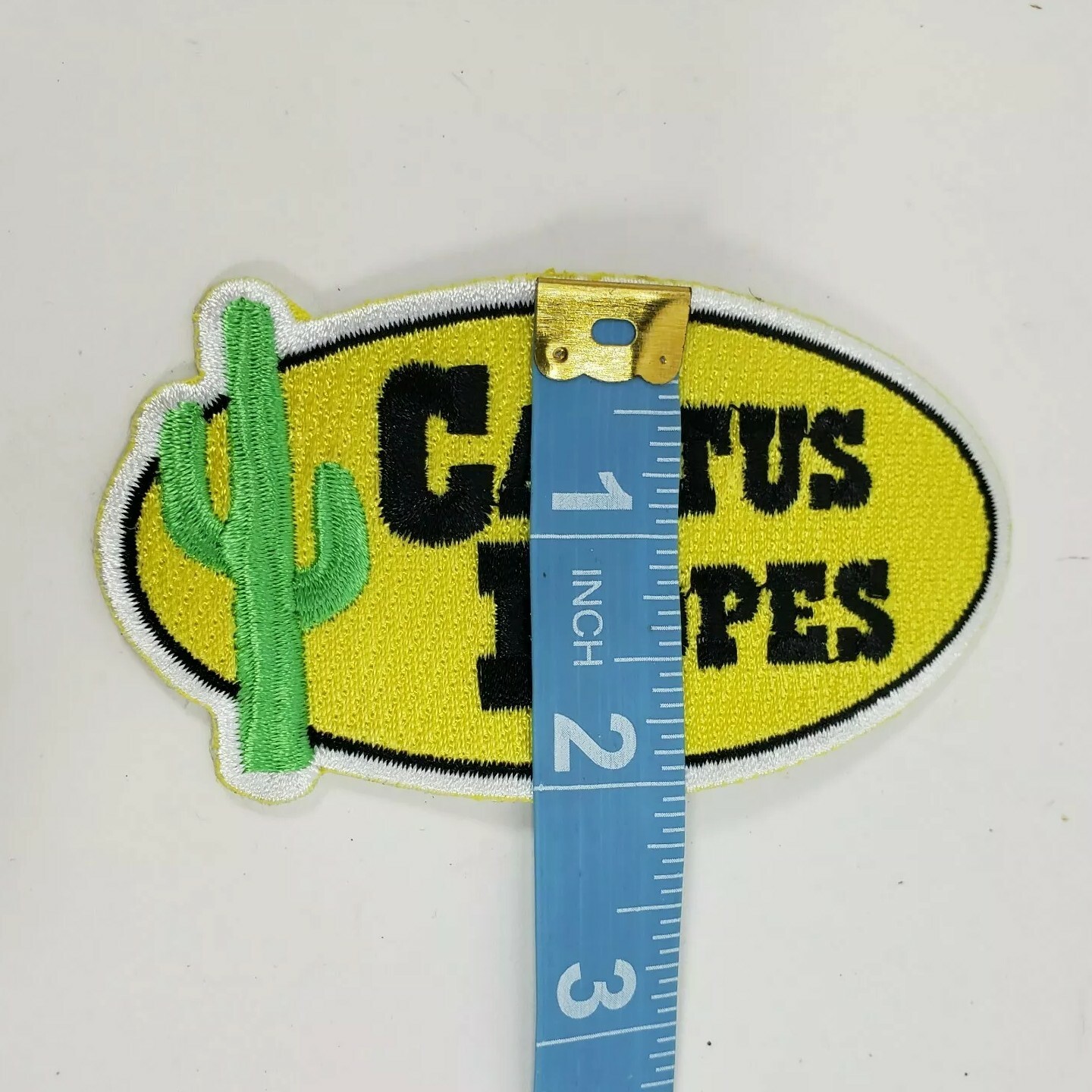 Cactus Ropes Patch Embroidered Round Logo