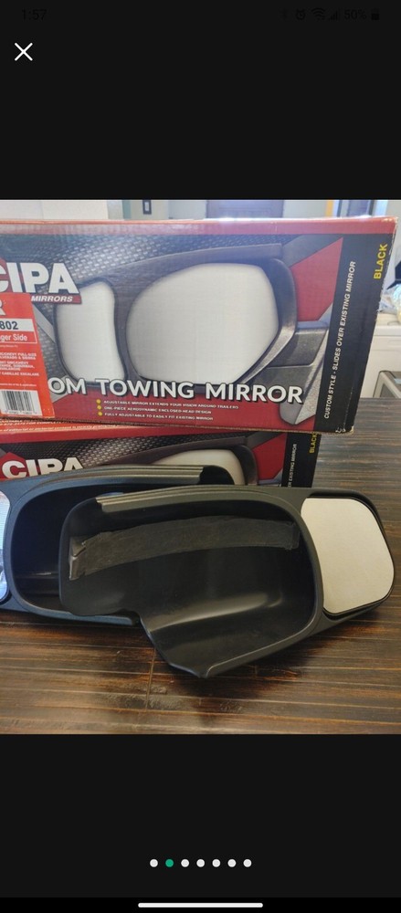 CIPA Custom Towing Mirror #10801 & 10802