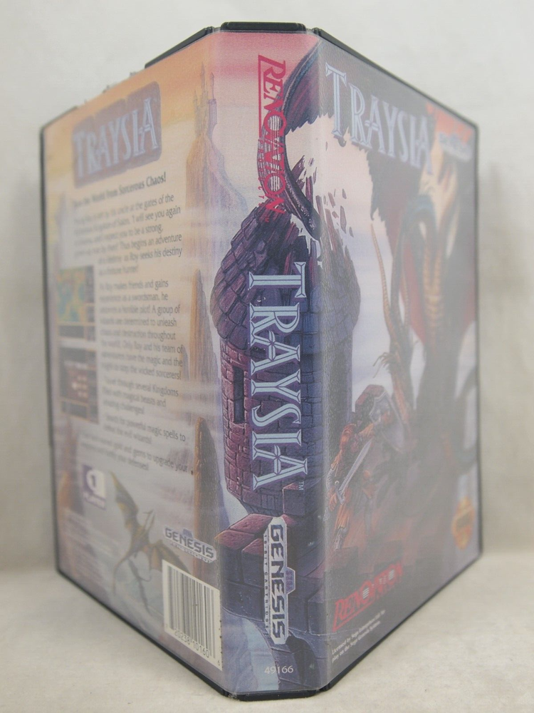 Traysia Case (SEGA Genesis) Authentic BOX ONLY