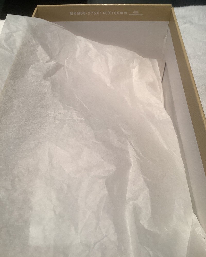 Michael Kors Empty Shoe Box 11x6”X 4”