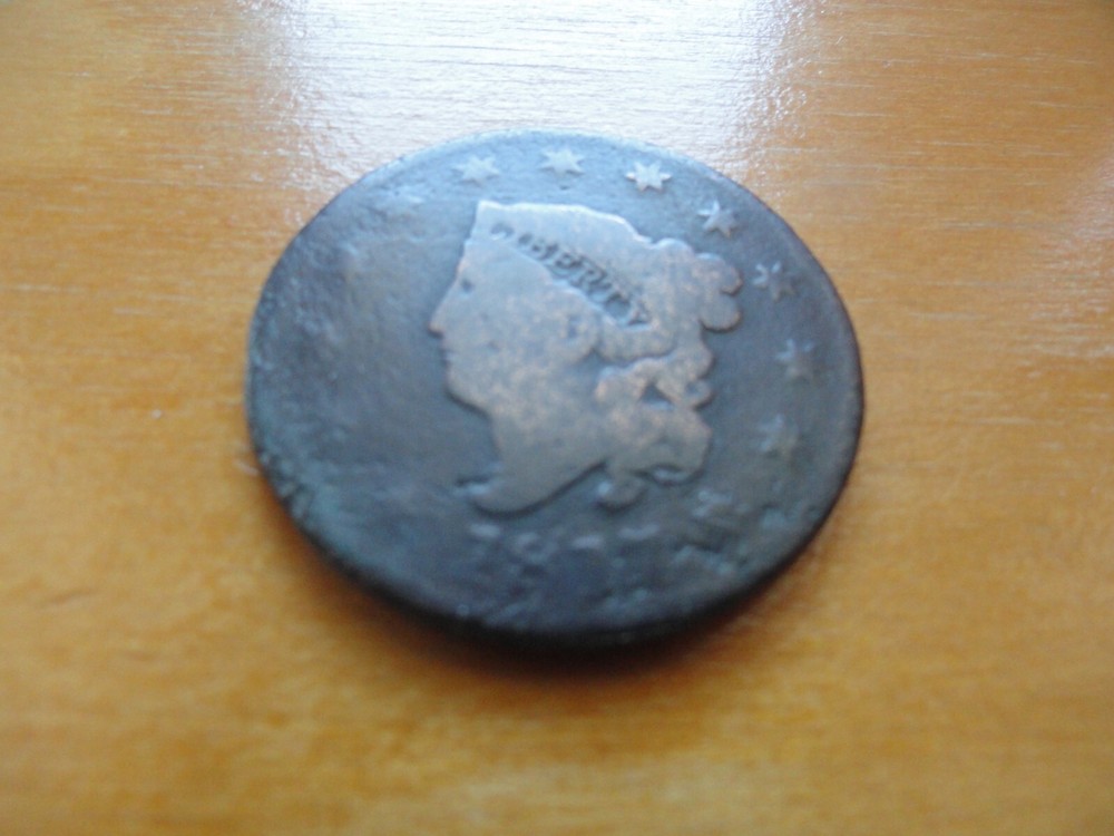 1817 Cornet Head Large Cent Coin
