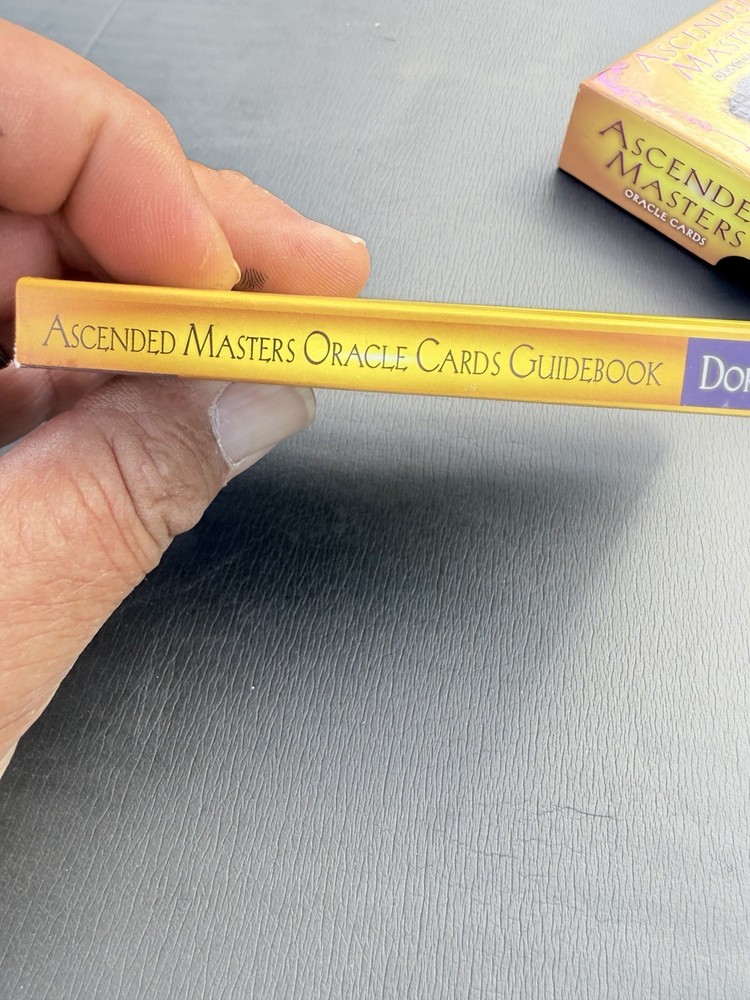 Ascended Masters Oracle Cards Doreen Virtue 44 Card Deck Complete With Guidebook