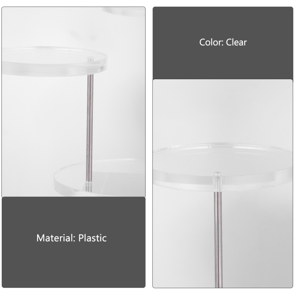 Display Stand Acrylic Display Rack Multilayer Stand for Home Store