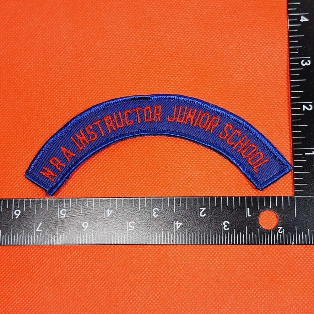 NRA National Rifle Association Instructor Junior School Patch