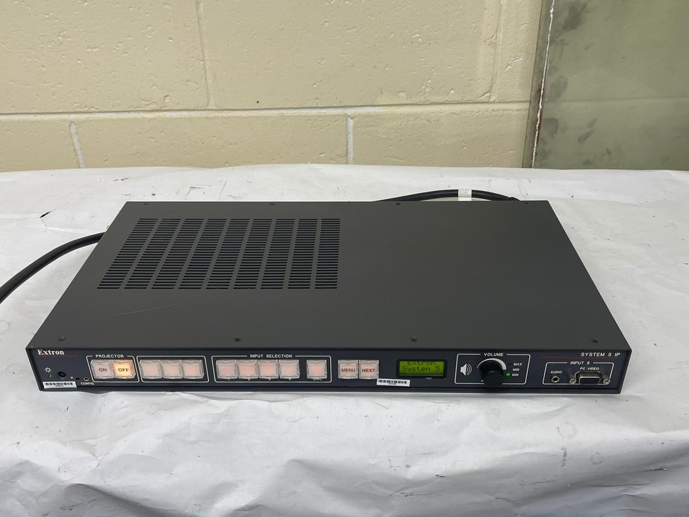 Extron System 5 IP Switcher with Front Panel Control