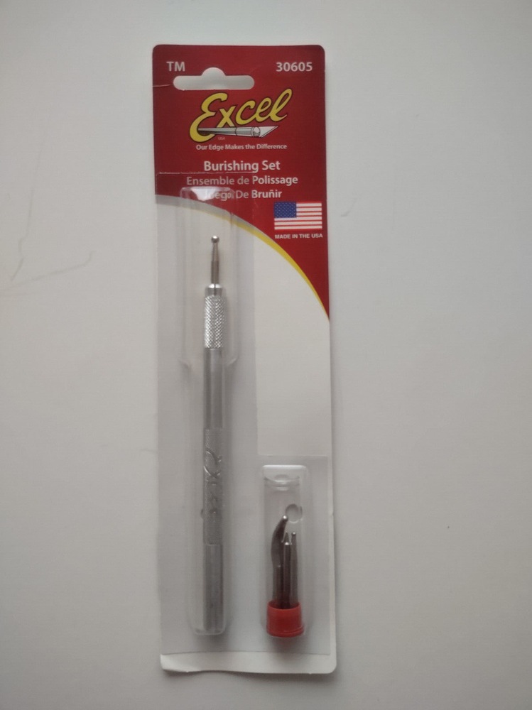 Excel Embossing Stylus with 4 Replacement Tips #30605 MADE IN USA