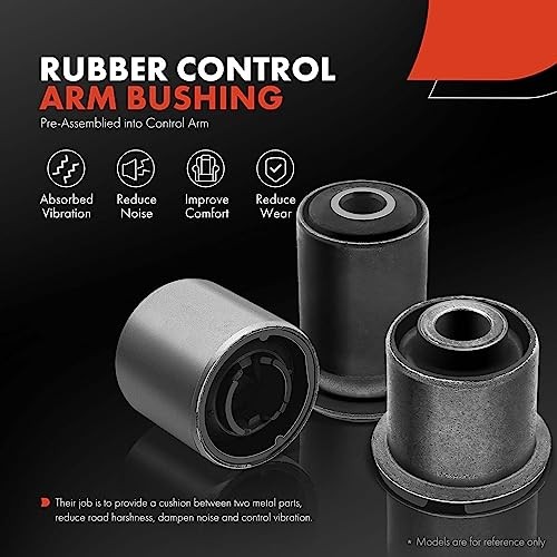 Front Left Forward Lower Control Arm, with Bushing, Compatible with Audi -