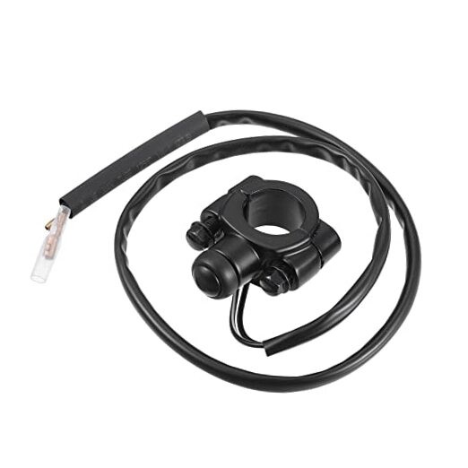 1 Pcs 7/8" Motorcycle Handlebar Control Horn Start Switch Button with