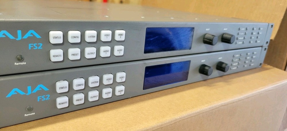 AJA FS2 Dual Channel Frame Synchronizer and Converter