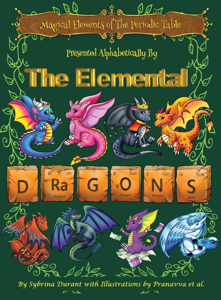 Magical Elements Periodic Table: Elemental Dragons, Chemistry, Science Book