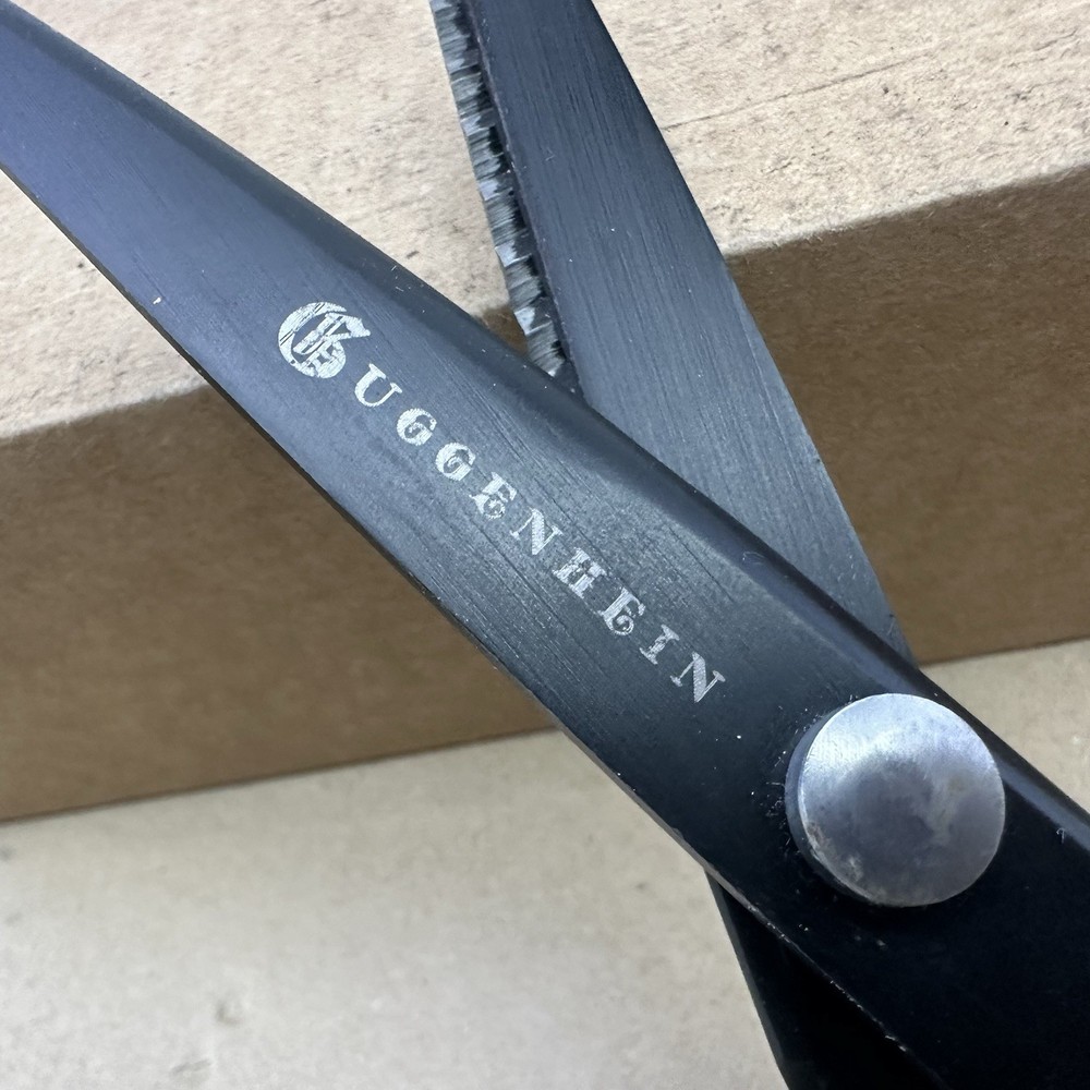 Guggenheim Tailor Zigzag Pinking Shears Scissors 8" Super Scissors Good Shape