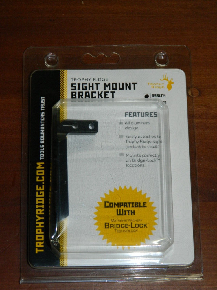Trophy Ridge Sight Mount Bracket for Mathews Bridge-Lock- ASBLTM