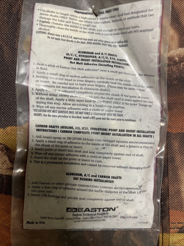 Easton Authentic Components Uni Bushing Super Nock 2312- 12 Grains- 12pcs