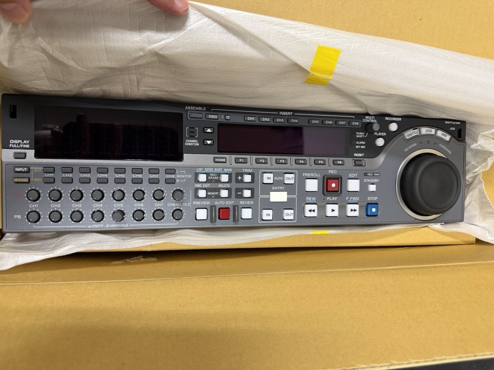 SONY BKMW-101 Remote Control Panel For MPEG IMX VTRs