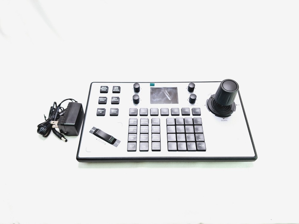 PTZ Camera Controller (Pan/Tilt/Zoom) Keyboard For PTZ Visca Pelco Camera READ