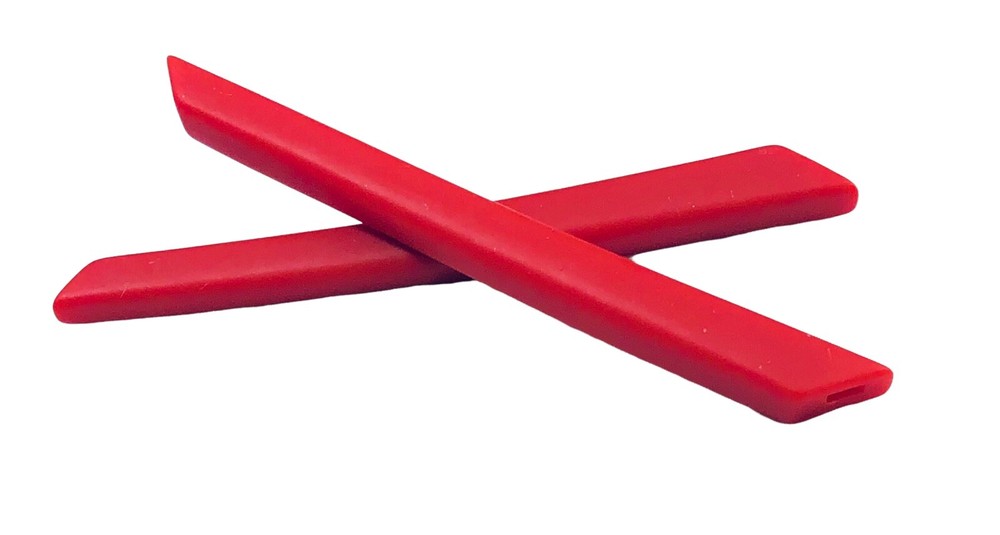 Oakley OX8089 Chamfer Trubridge OX8143 Chamfer Squared Red Replacement Earsocks