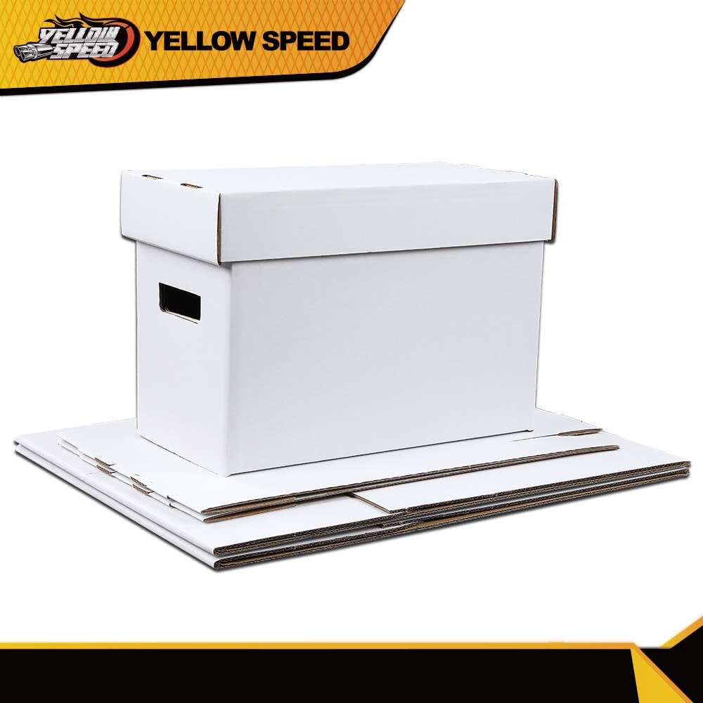 Comic Books Storage Boxes Short Holds 150-175 Stackable Durable Archive 3Pcs