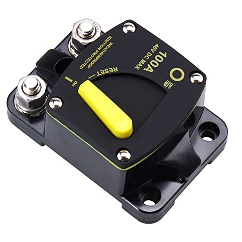 mp Circuit Breaker Switch, Waterproof, Manual Reset Circuit Breaker 100A