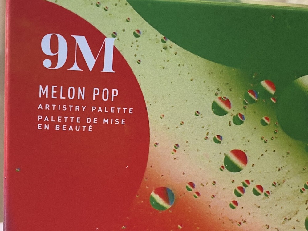 Morphe 9M Melon Pop Artistry Eyeshadow Palette💜AUTHENTIC Q E3