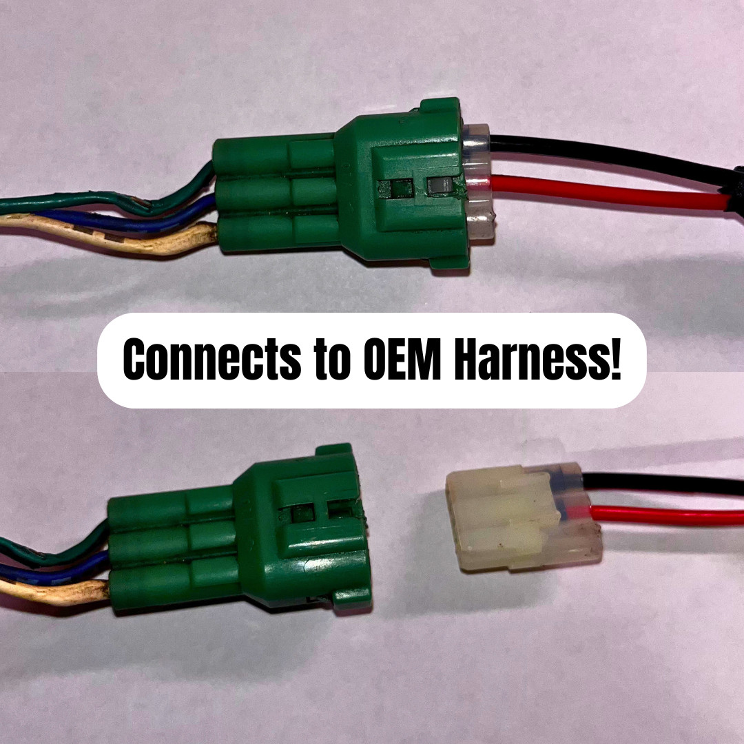 Honda 400ex Headlight Assembly: Aftermarket LED Pod light Headlight Assembly