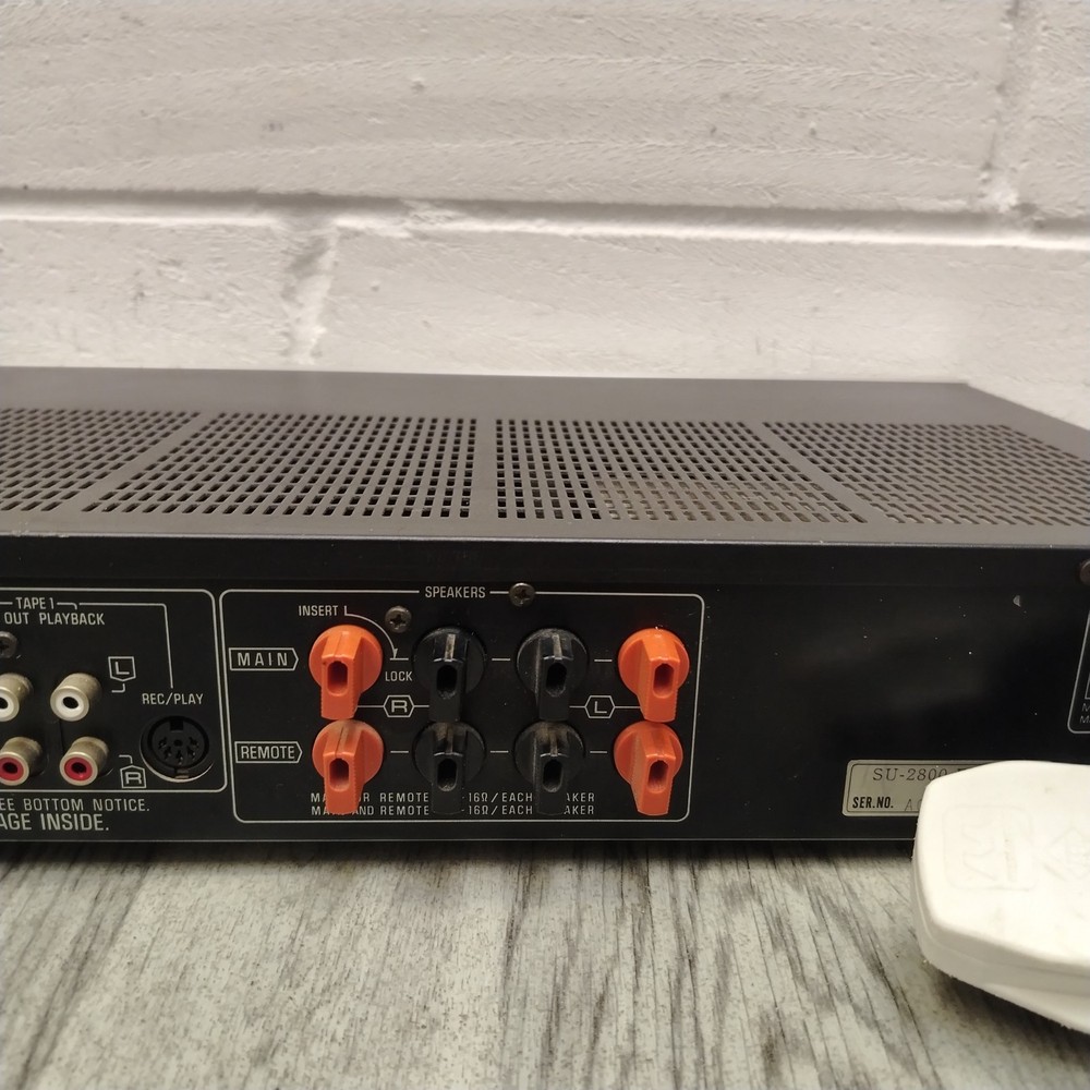 Panasonic SU-2800 Stereo Integrated Amplifier - Black
