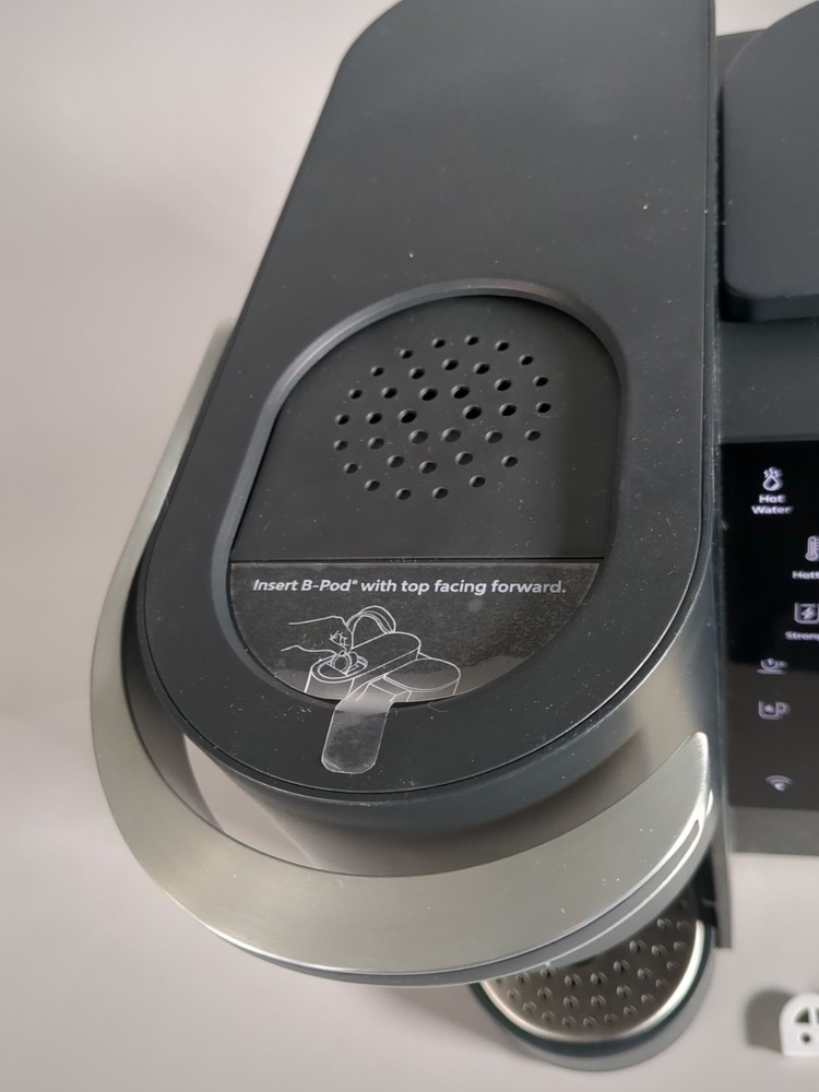 Bruvi BV-03-B Coffee Maker Single Serve Touchscreen Black Tested Working