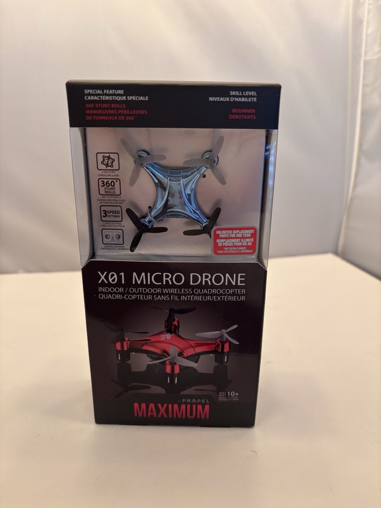 Propel Maximum X01 Micro Drone | New Sealed