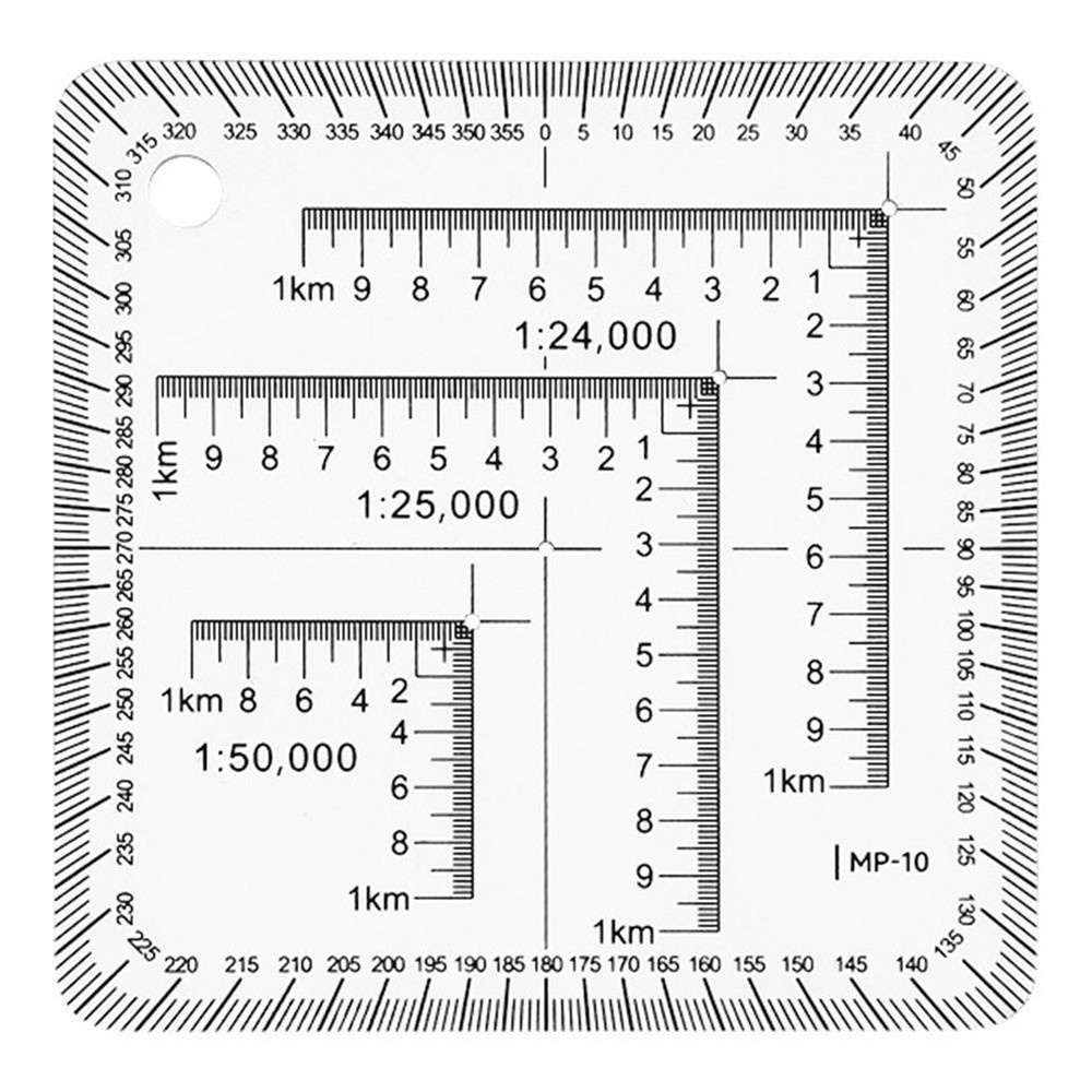 Easily Operable Geographic Coordinate Ruler for Engineers and Students