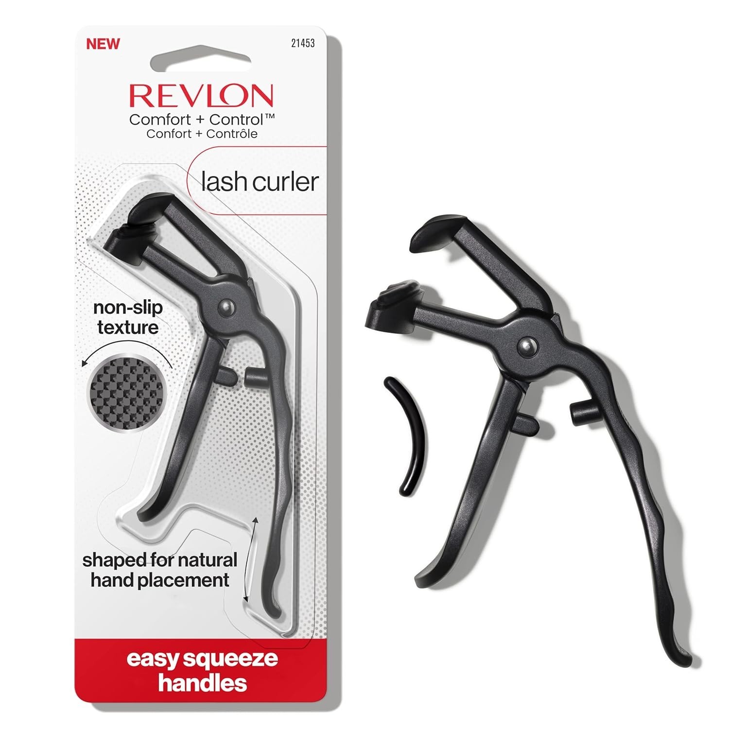 2 PK - Revlon Comfort Control Nail Nipper & Lash Curler Set