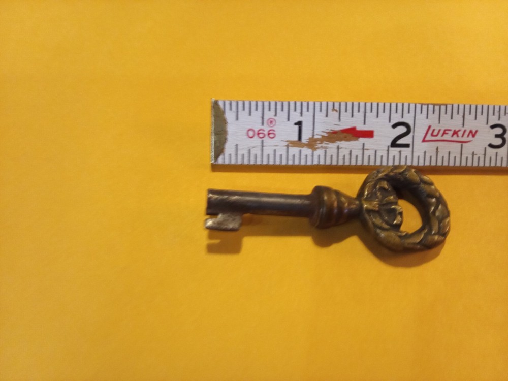 Vintage Bronze Skeleton Key