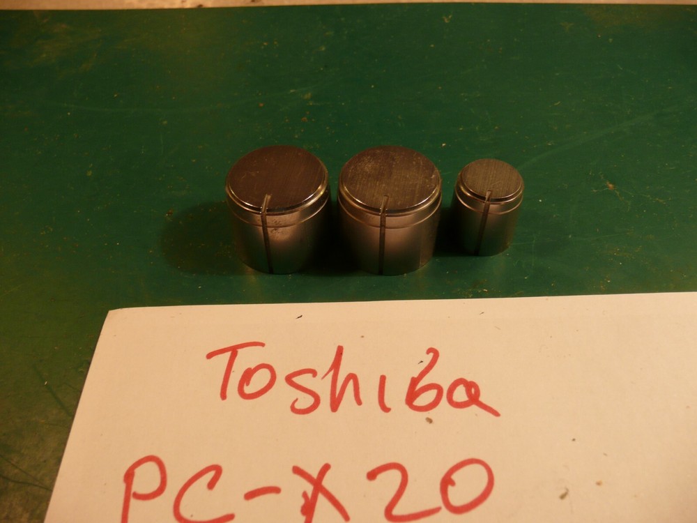 Toshiba PC-X20 Cassette Deck Replacement Parts Output & Record Level Knobs