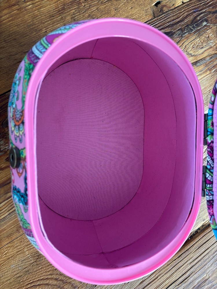 Pink Paisley Sewing Box