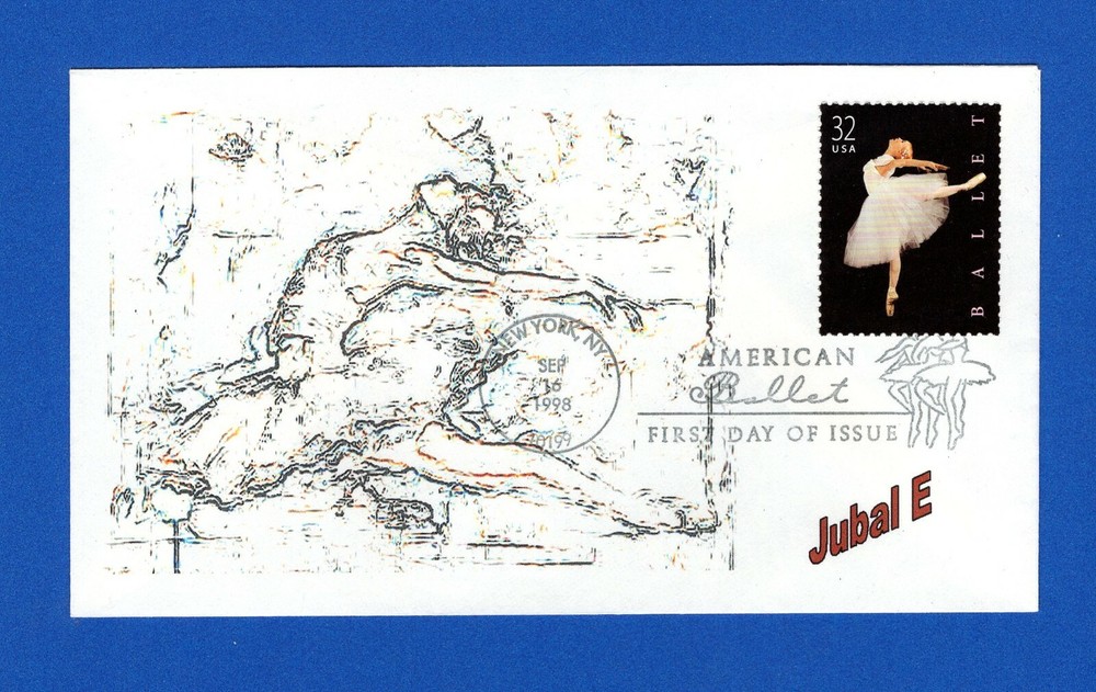 Scott 3237 32c Ballet First Day Cover by Jubal E Cachets