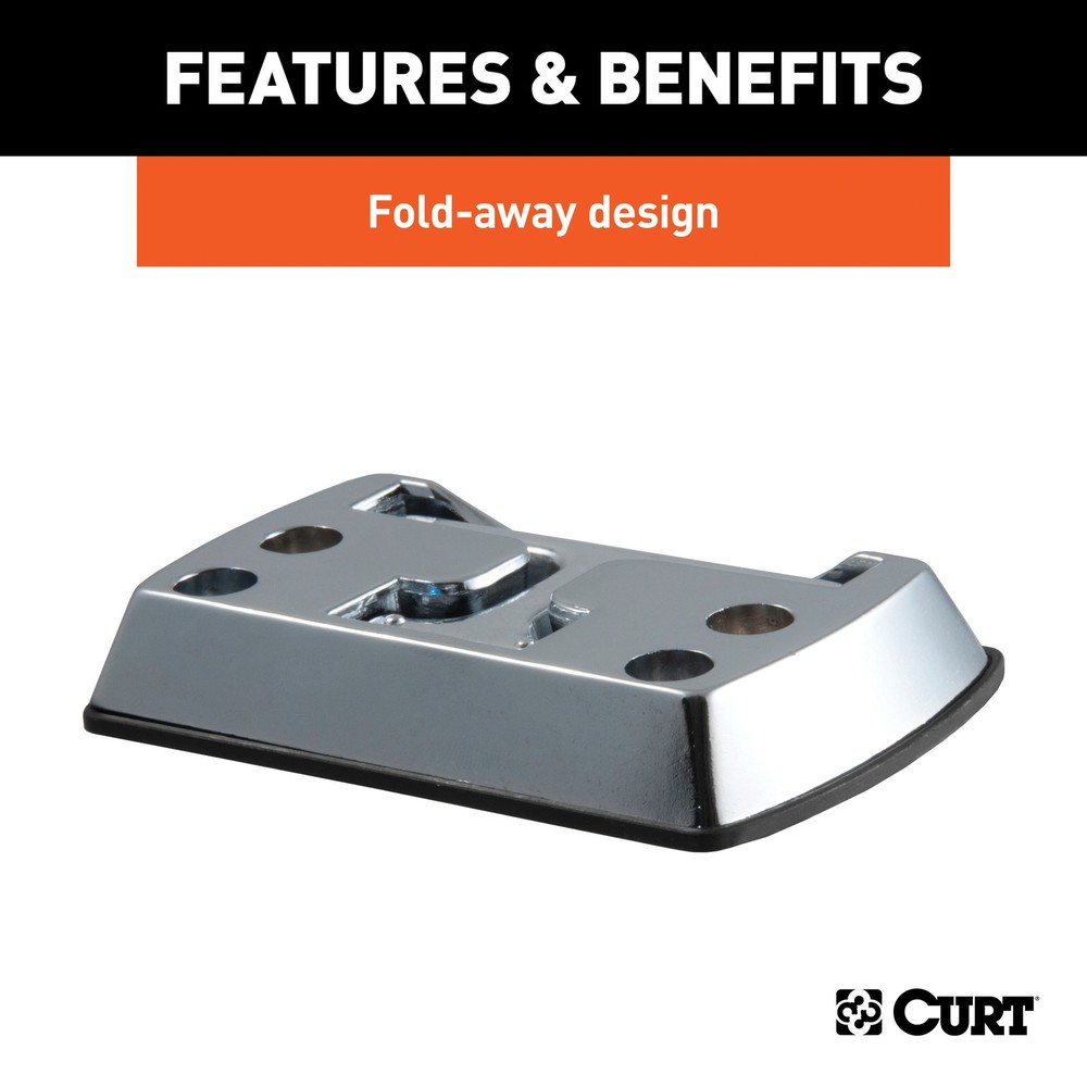 Curt-Fold-Away Rope Hook (1,200 lbs.)