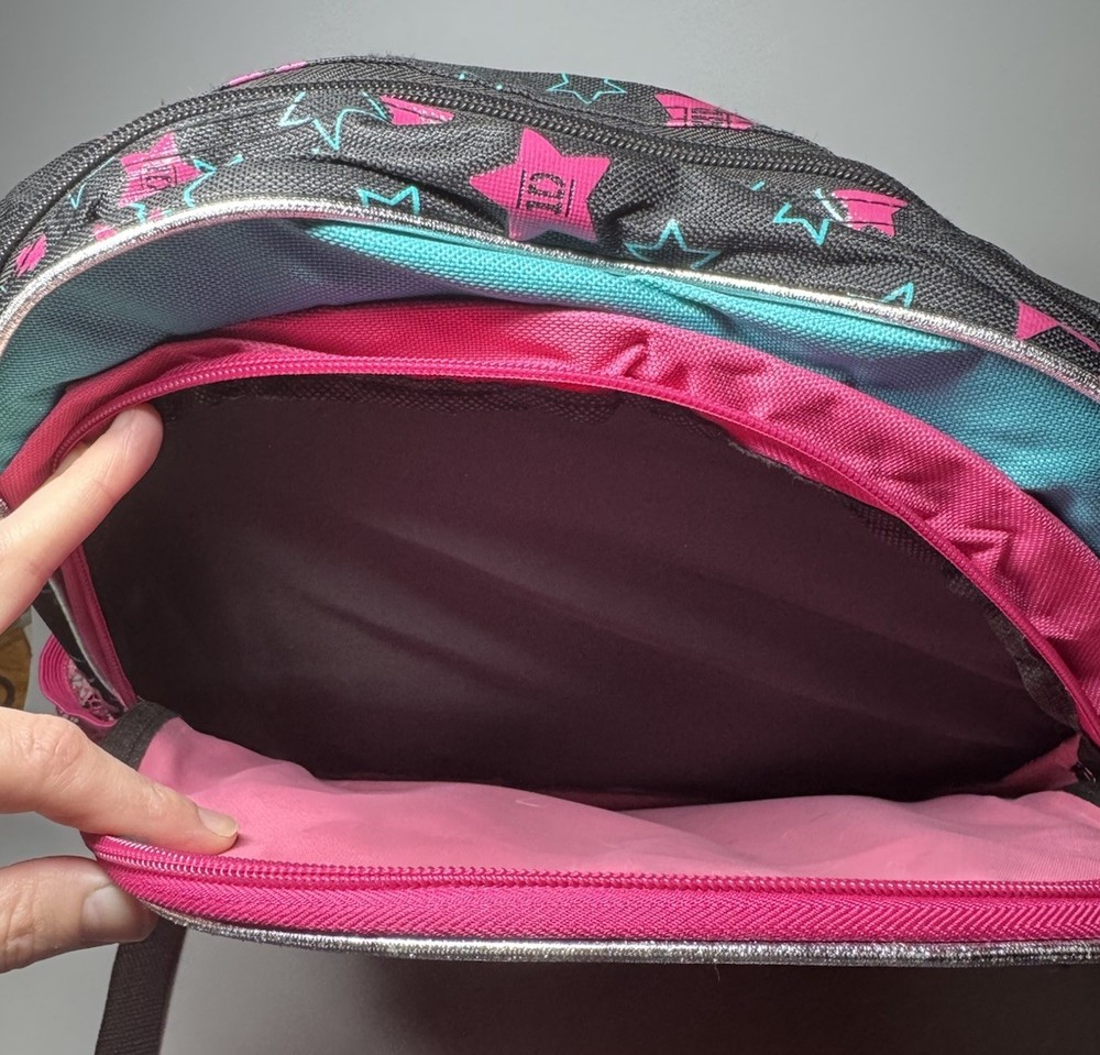 Retro One Direction Book Bag Backpack 3D/Puffy (2012)- Rare- Black Straps