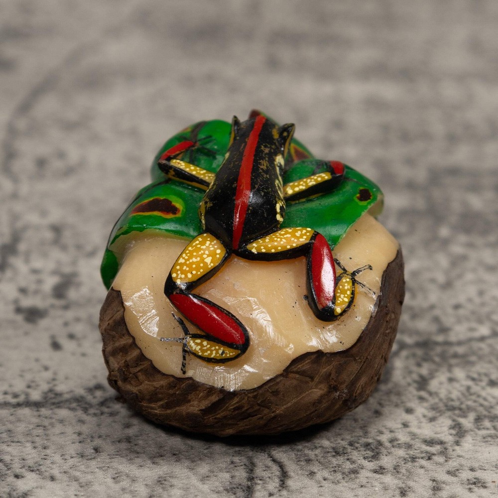 Poison Dart Frog Tagua Carving