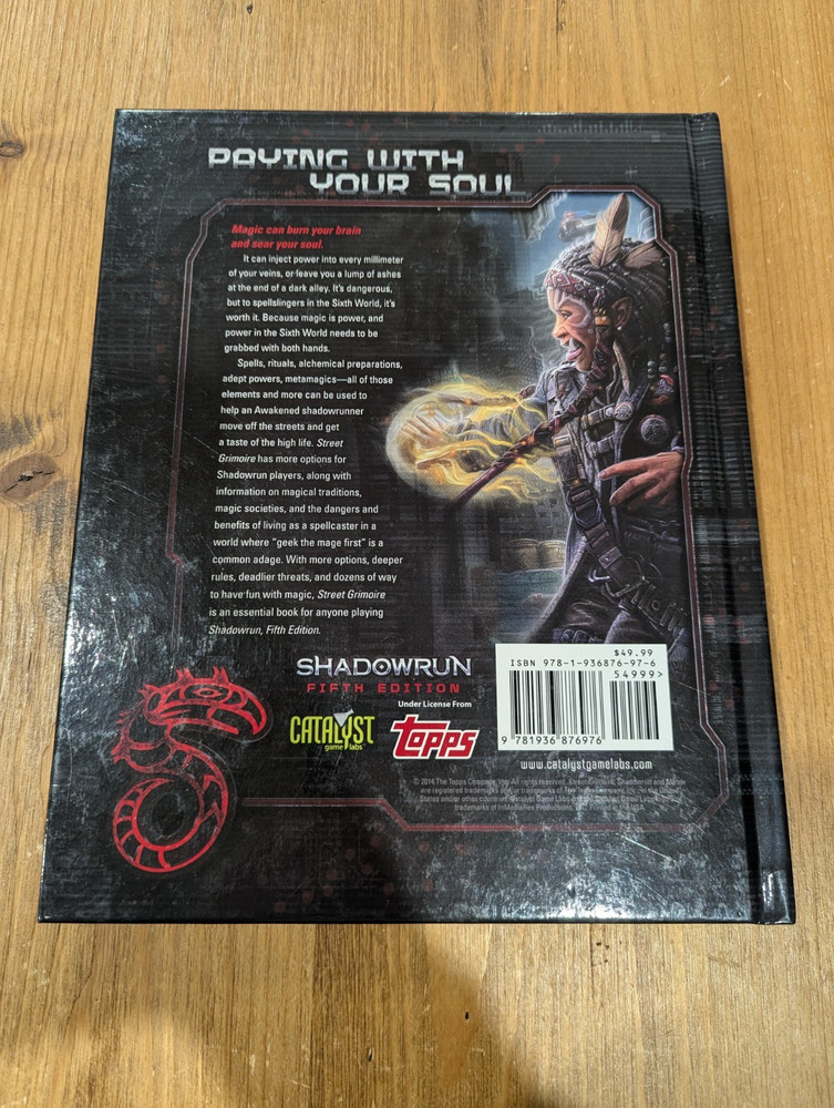 Shadowrun 5th Edition Street Grimoire