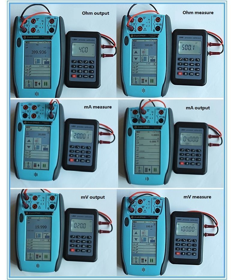 Resistance Current Voltmeter Signal Generator Source Process Calibrator LB01