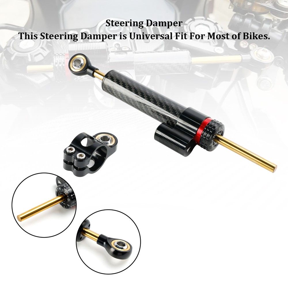 Steering Damper Stabilizer Bracket Mounting Kits For Universal Motorcycle US