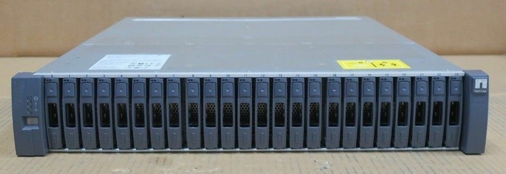 NetApp DS2246 NAJ-1001 Disk Array 24x 1.2TB 10K X425A-R6 2x IOM6 Controllers
