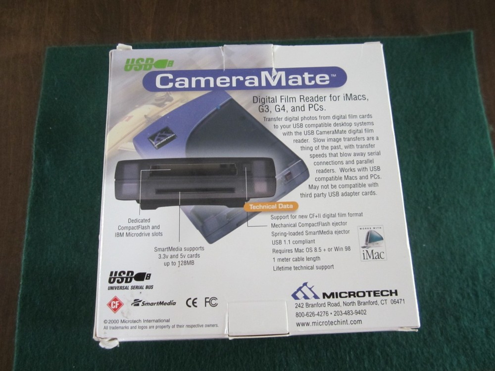Microtech USB Camera Mate Digital Card Reader (DPCM-USB)