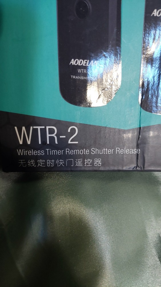 AODELAN WTR-2 Wireless Camera Shutter Release Timer Remote Control
