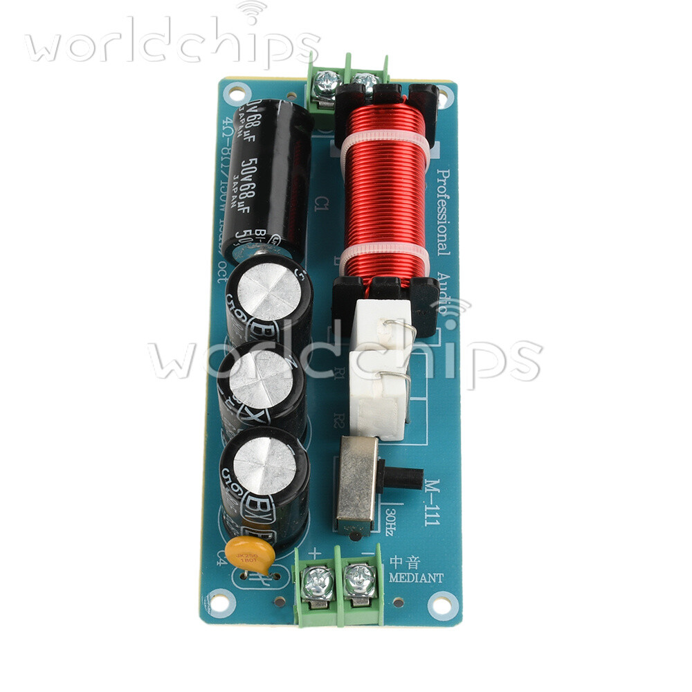 150W 750-2000Hz Midrange Frequency Divider Audio Crossover For HiFi Amplifier