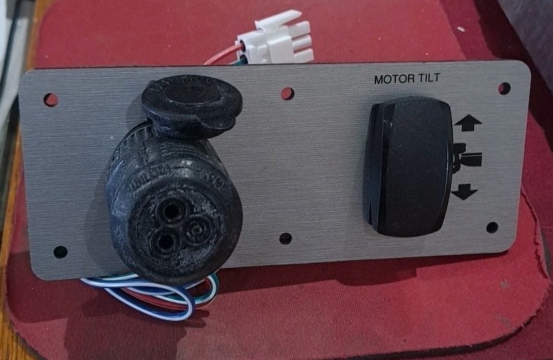 Nautic Star Boat Switch /Trolling Motor Panel