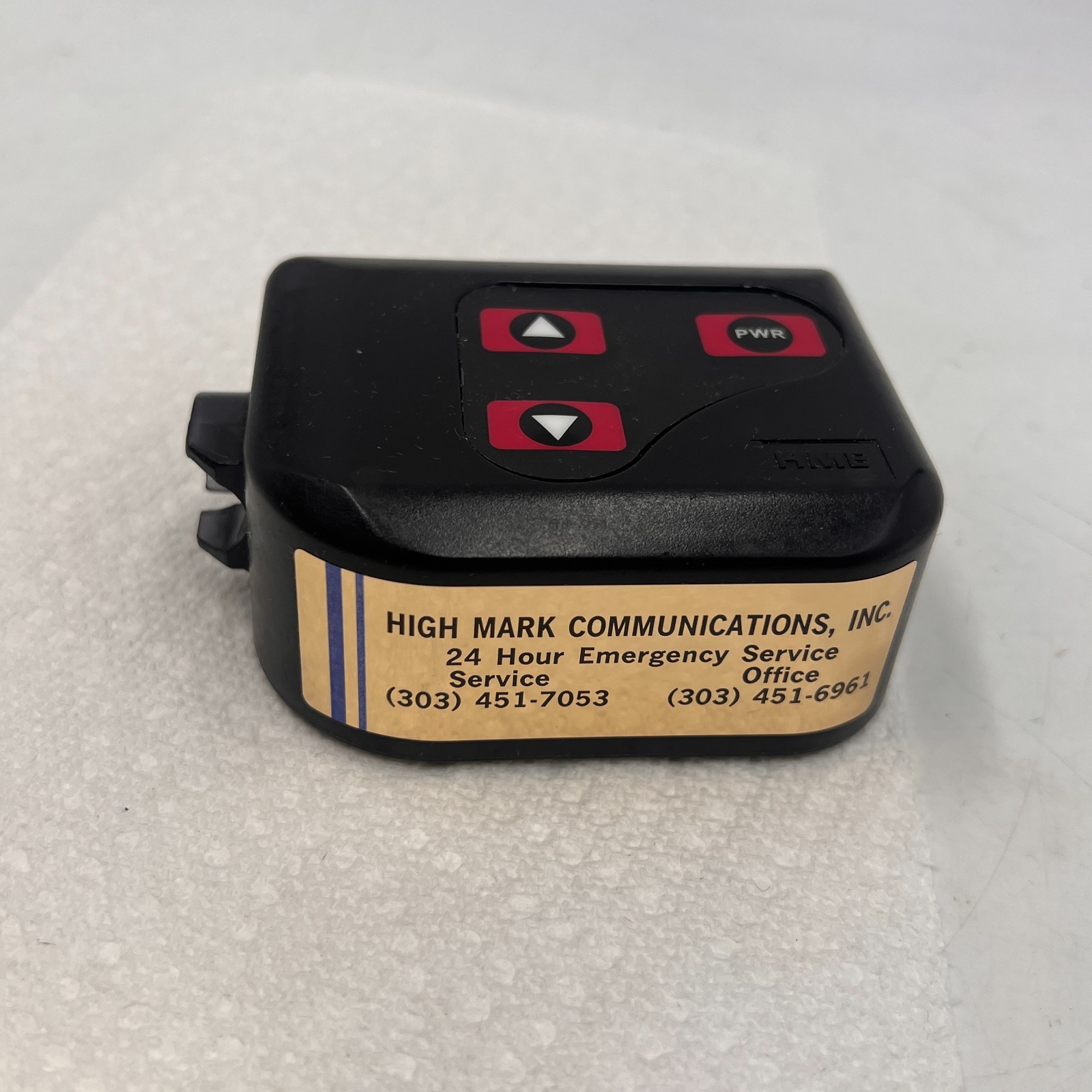 HME COM6000 Belt Pack Beltpac Wireless Drive Thru Intercom For Base 6000, 6100